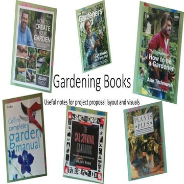 Gardening Handbook Research