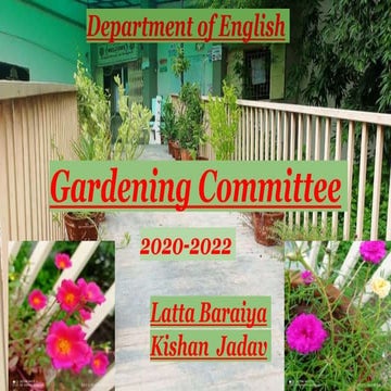 Gardening Committee