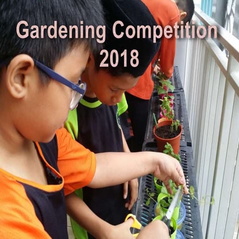 Gardening Competition Briefing for Students