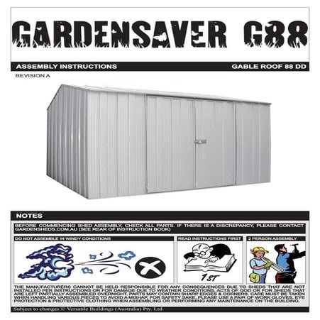 Garden Shed Installation | PDF