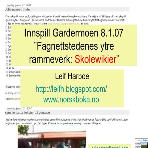 Gardermoen 8.1. Leif Harboe