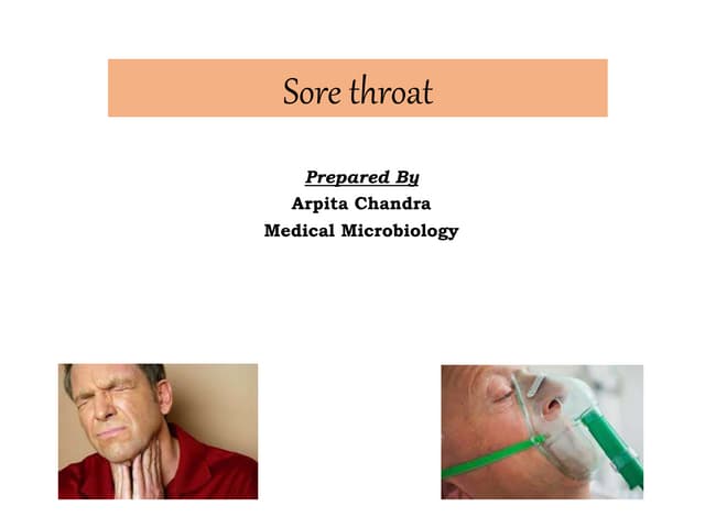 Sore Throat. ppt