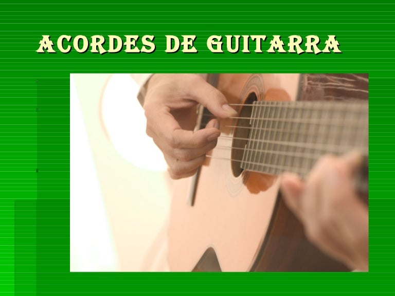 Acordes de guitarra