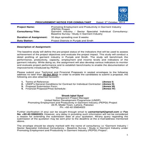 Project proposal for stitching unit | DOCX