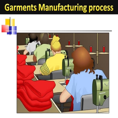 Garments manufacturing process