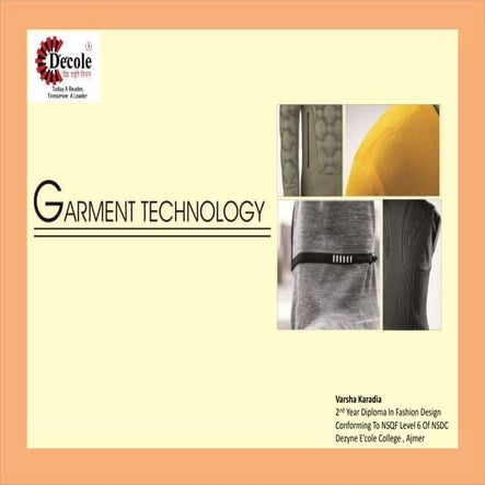 Varsha Karadia , Fashion Design Student NSQF Level -6