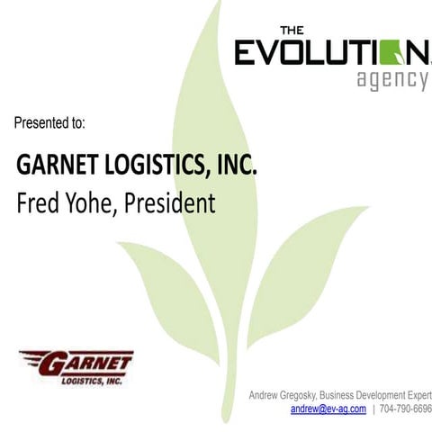 Garnet logistics