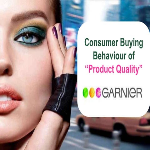 Garnier cosmetic PPT
