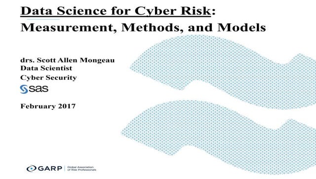 Data Science for Cyber Risk