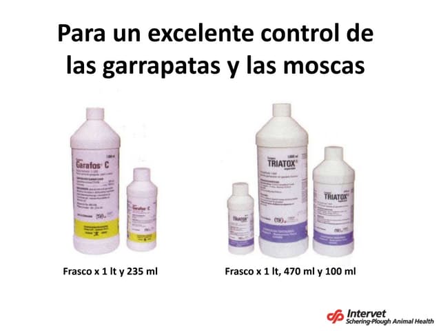 Garrapaticidas msd antiparasitarios...