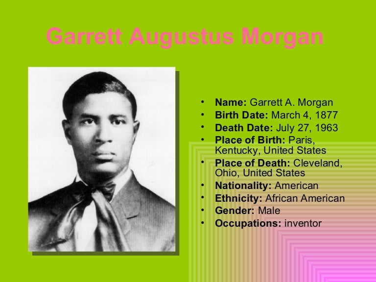 Image result for garrett morgan