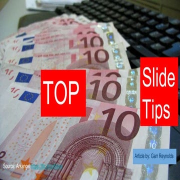 Top 10 Powerpoint Tips | PPT