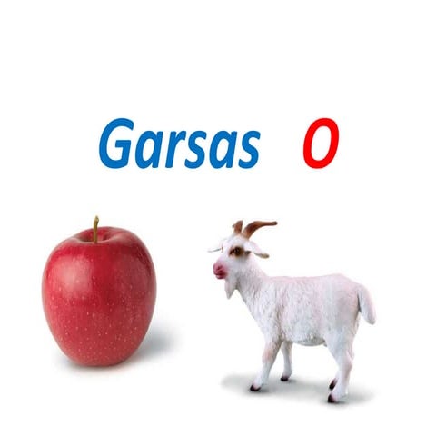 Garsas   o