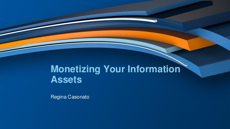 Gartner Data Monetization 20160212