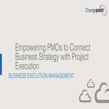 Empowering PMOs to Connect Business Strategy with Project Execution | Busines...