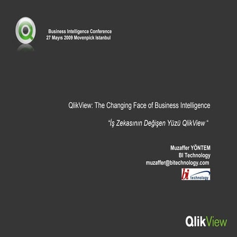 Gartner Tr2009 Istanbul May27 Qvbi Tech Summary