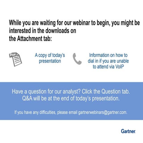 Gartner webinar social media analytics 23.10.2014