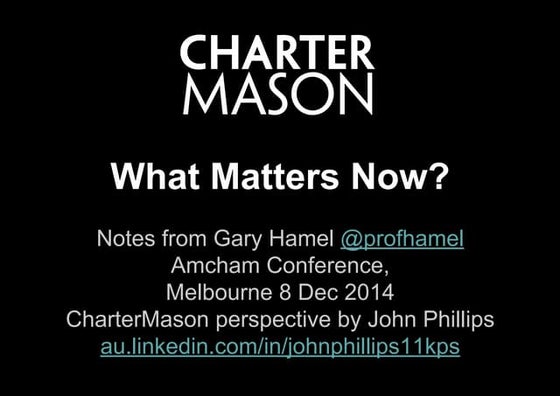 What Matters Now main image 0