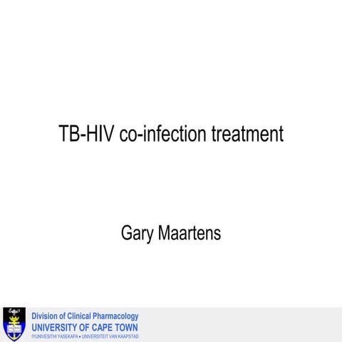 TB-HIV Co-infection Treatment