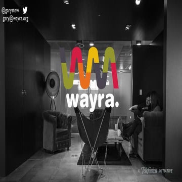 Wayra UK at Digital Summer Party 2014