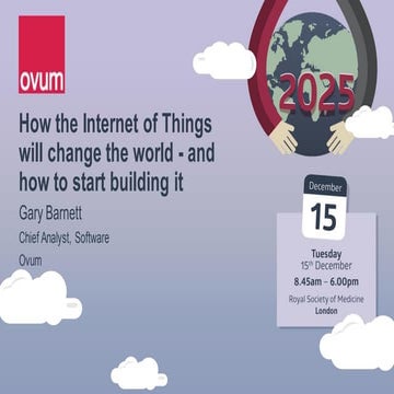 How IoT will change our world, and how to start building it - Digital Futures...