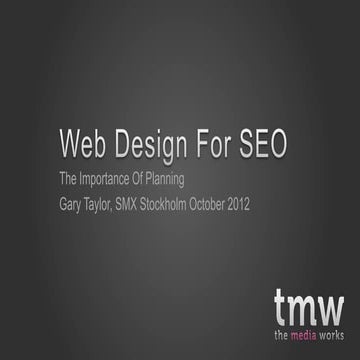 Gary Taylor SMX Stockholm Presentation Slides 2012