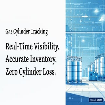 Smart Gas Cylinder Tracking for Real-Time Monitoring