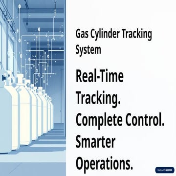 Smart Gas Cylinder Tracking System for Full Lifecycle Monitoring