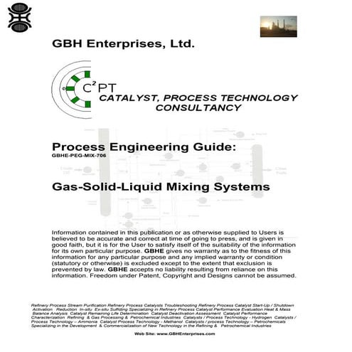 Gas-Solid-Liquid Mixing Systems