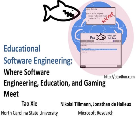 Educational Software Engineering: Where Software Engineering, Education, and ...