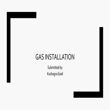 Gas Installation
