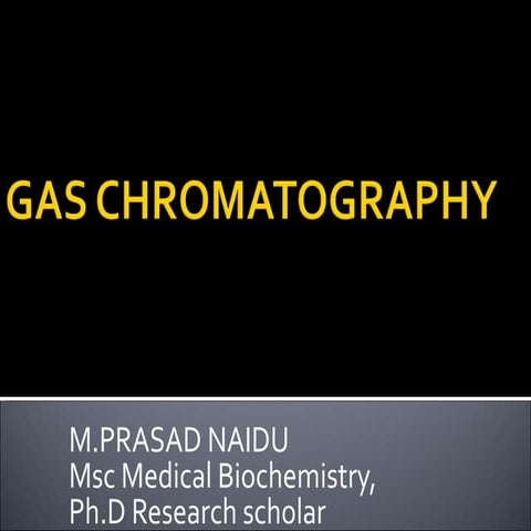 Gas chromatography