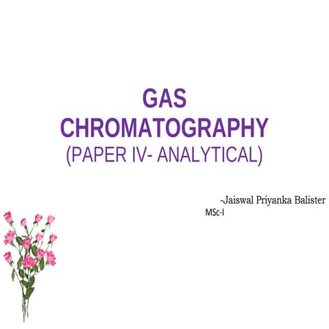 Gas chromatography