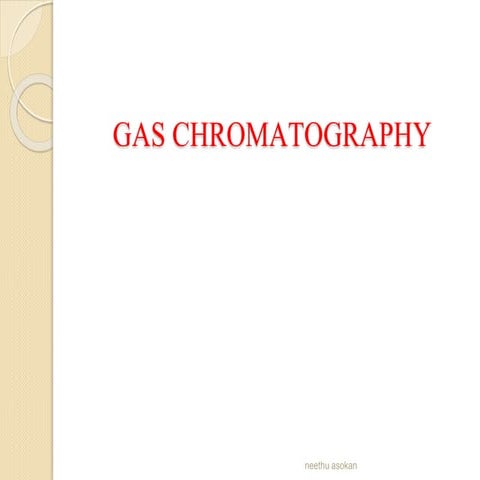 Gas chromatography