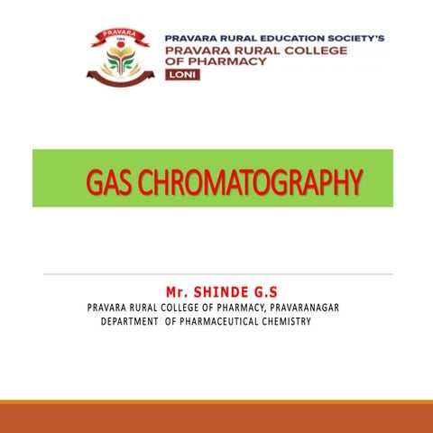 Gas chromatography