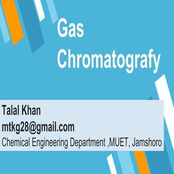 Gas chromotography (Histroy, Importance, Classification)