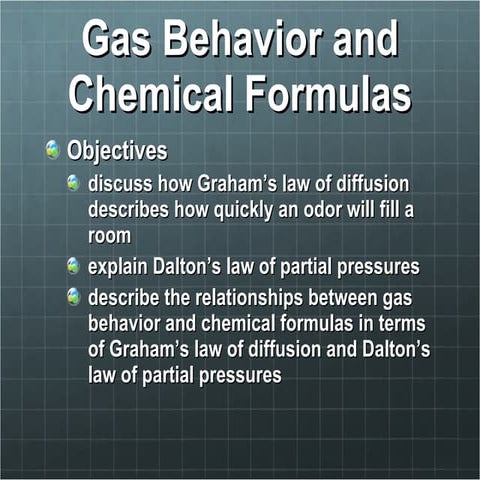 Gas Diffusion