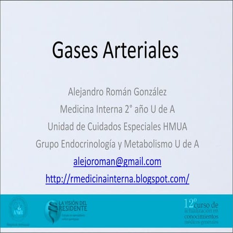 Gases arteriales