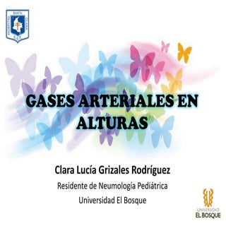 Gases arteriales en alturas