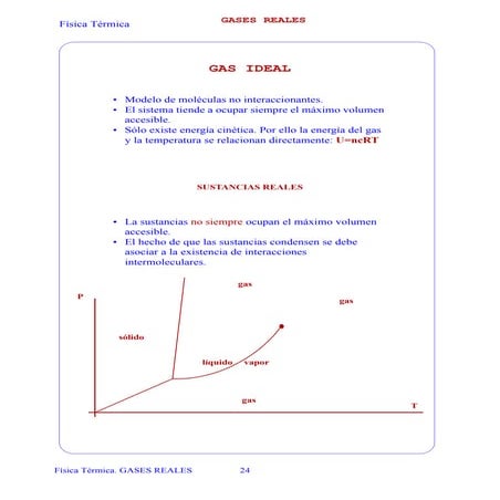 Gases ideales y reales | PDF