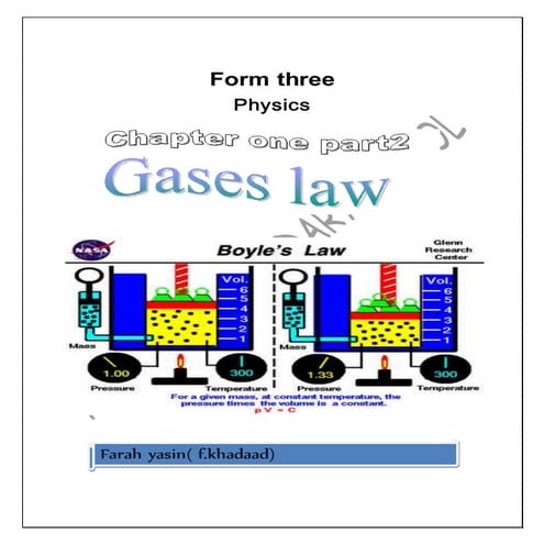 Gases law (2014) faruq