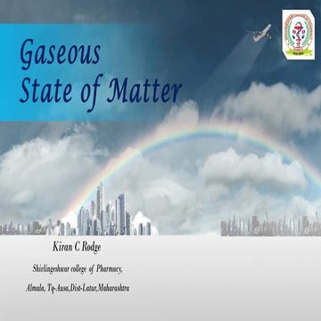 The-Gaseous-State .PDF.(Derivations of Gases) | PDF