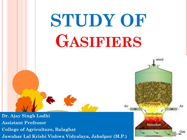 Gasifiers