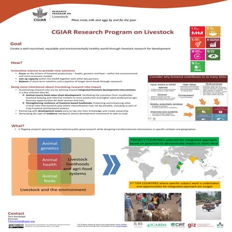 CGIAR research program on livestock