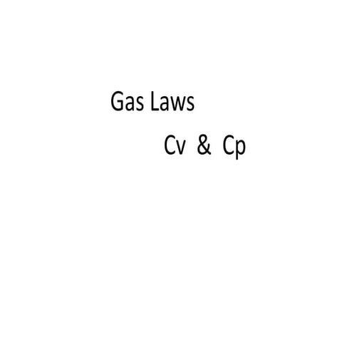 Gas law