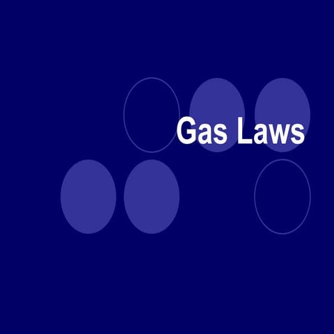 Gas laws