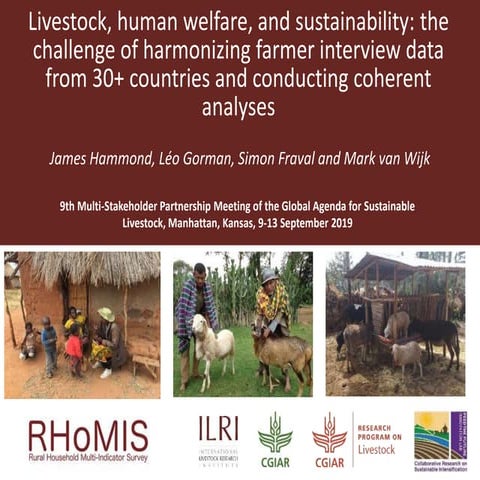 Livestock, human welfare, and sustainability: The challenge of harmonizing fa...