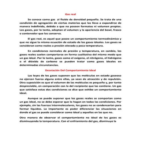 Gas real | DOCX
