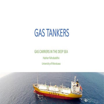GAS TANKERS 