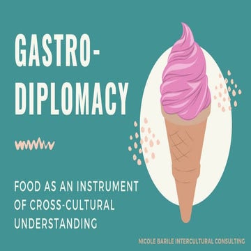 Gastro Diplomacy: Food as an Instrument of Cross-Cultural Understanding